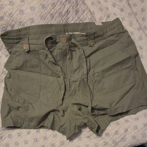 Torrid Olive Cargo Shorts for Women